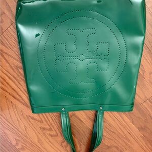 Tory Burch Forest Green Tote
